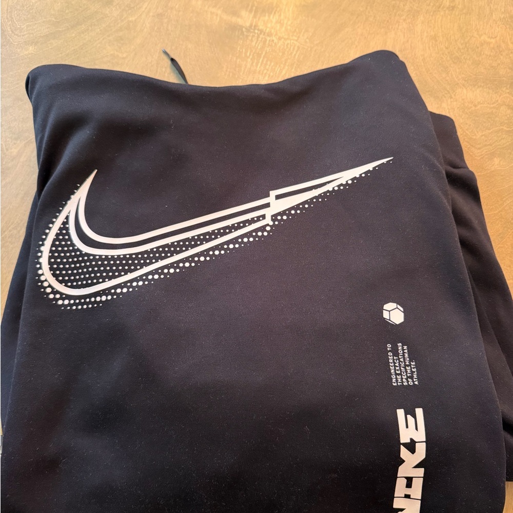 Nike Black and White Graphic Hoodie